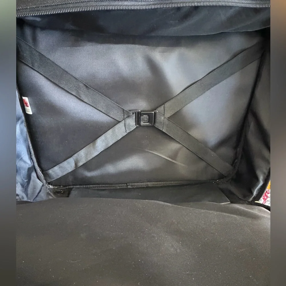 NFL Branded Large Black Laptop Travel Business Carry on Multi Compartment Bag